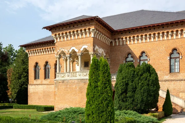 Vista Incrível Palácio Mogosoaia Perto Cidade Bucareste Romênia — Fotografia de Stock