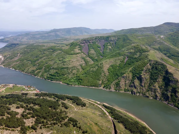 Καταπληκτική Αεροφωτογραφία Του Studen Kladenets Reservoir Περιοχή Kardzhali Βουλγαρία — Φωτογραφία Αρχείου