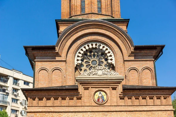Bukarest Rumänien August 2021 Mittelalterliches Antikes Allerheiligenkloster Bukarest Rumänien — Stockfoto