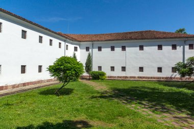 VIDIN, BULGARIA - 23 Mayıs 2021: Bulgaristan 'ın Vidin kentinin merkezindeki Kışla Müzesi