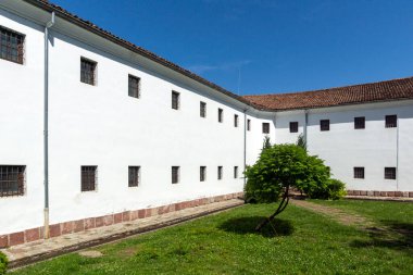 VIDIN, BULGARIA - 23 Mayıs 2021: Bulgaristan 'ın Vidin kentinin merkezindeki Kışla Müzesi