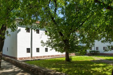 VIDIN, BULGARIA - 23 Mayıs 2021: Bulgaristan 'ın Vidin kentinin merkezindeki Kışla Müzesi