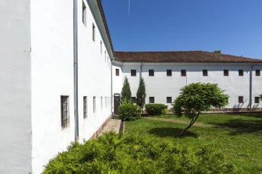 VIDIN, BULGARIA - 23 Mayıs 2021: Bulgaristan 'ın Vidin kentinin merkezindeki Kışla Müzesi