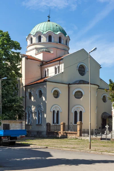 Vidin Bulgaria พฤษภาคม 2021 โบสถ เซนต โคล Wonderworker กลางของเม Vidin — ภาพถ่ายสต็อก