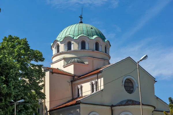 Vidin Bulgaria พฤษภาคม 2021 โบสถ เซนต โคล Wonderworker กลางของเม Vidin — ภาพถ่ายสต็อก