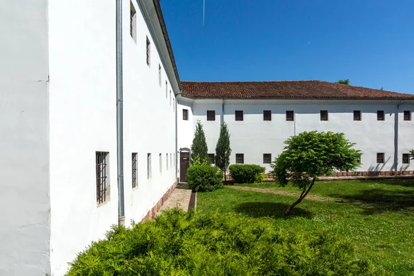 VIDIN, BULGARIA - 23 Mayıs 2021: Bulgaristan 'ın Vidin kentinin merkezindeki Kışla Müzesi