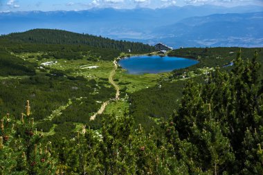 Lake Bezbog ve Bezbog kulübe, Pirin Dağı