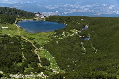 Lake Bezbog ve Bezbog kulübe, Pirin Dağı