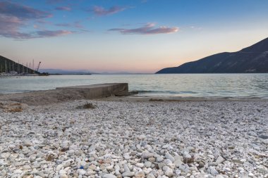 Vasiliki günbatımı, Lefkada, Ionian Islands