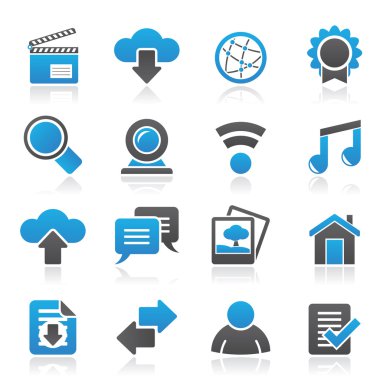 İnternet ve Web sitesi simgeleri