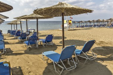 Gerakini Beach, Chalkidiki, orta Makedonya