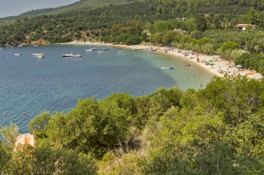 Agia Kiriaki Beach, Chalkidiki, Sithonia, orta Makedonya