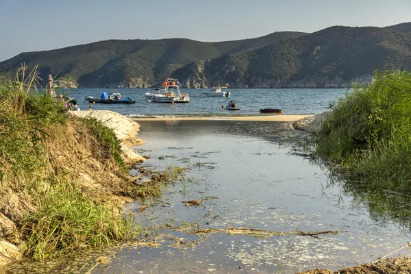 Kalamitsi Beach, Chalkidiki, Sithonia, orta Makedonya — Stok fotoğraf