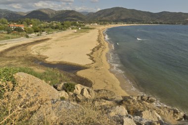 Sykia Beach, Chalkidiki, Sithonia, orta Makedonya