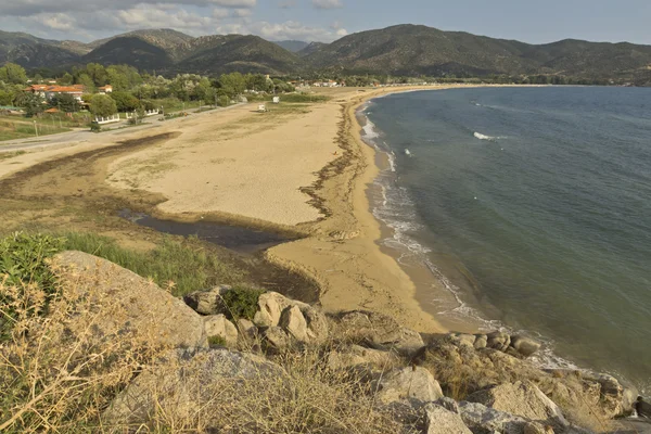 Sykia Beach, Chalkidiki, Sithonia, orta Makedonya — Stok fotoğraf