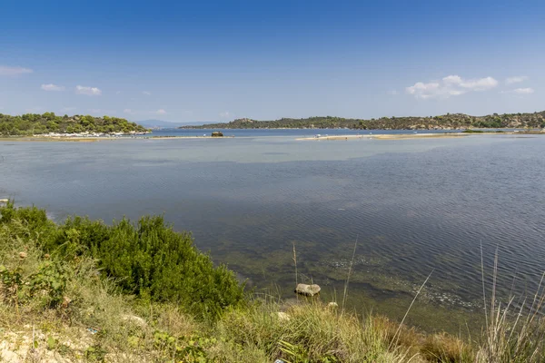 Livari Beach Vourvourou, Chalcidique, Sithonie, Macédoine centrale — Photo