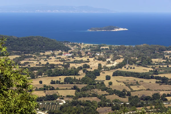 Paisaje Halkidiki, Chalkidiki, Macedonia Central — Foto de Stock