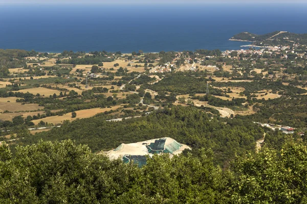 Chalkidiki Landschaft, Chalkidiki, Zentralmakedonien — Stockfoto