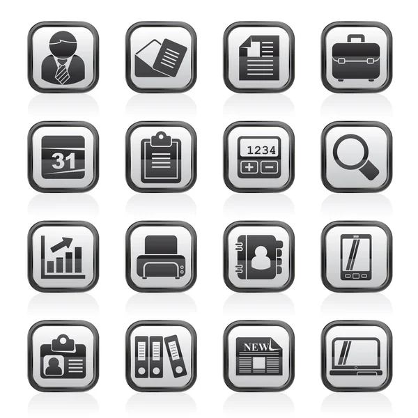 Computer peripherals and accessories icons — Stock Vector