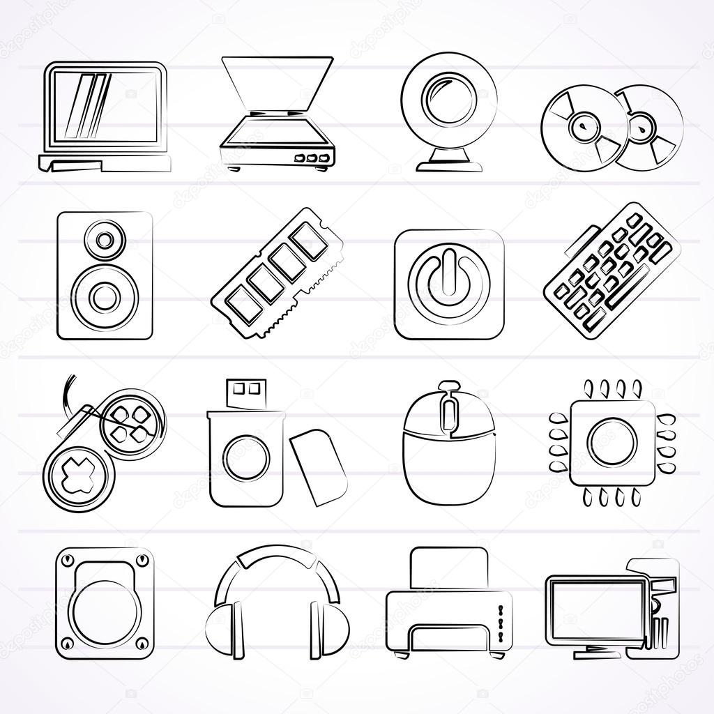 Parts of The Computer Memory Game by Twisted Palette Illustrations-saigonsouth.com.vn