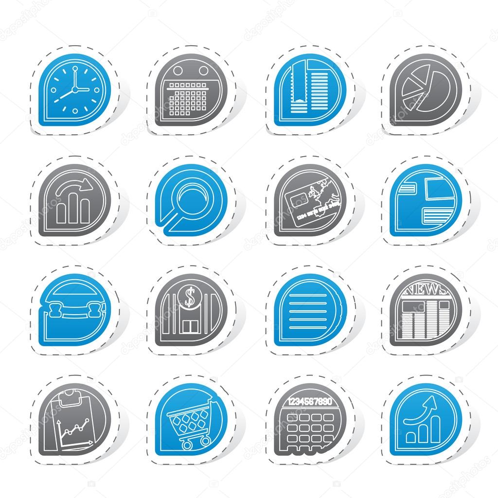 Business and Office  Internet Icons