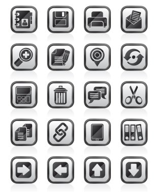 Internet arayüzü simgeler