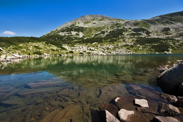 Dlouhého jezera, pohoří Pirin — Stock fotografie