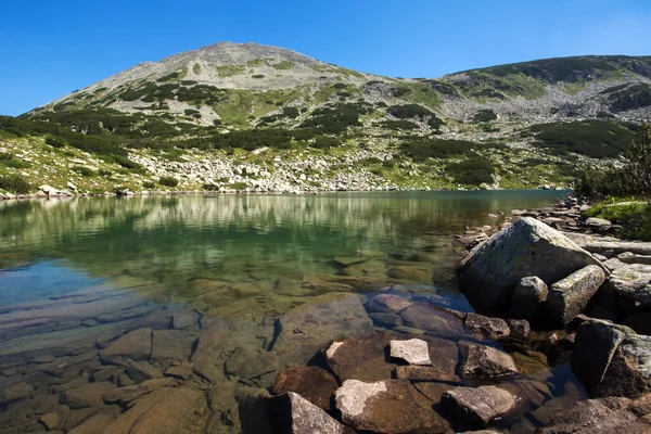 Den lange sø, Pirin Mountain - Stock-foto