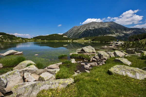 Puncak Todorka dan Danau Muratovo, Gunung Pirin — Stok Foto
