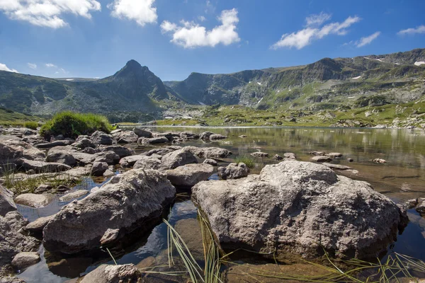 Danau Trefoil, Tujuh Danau Rila, Gunung Rila — Stok Foto