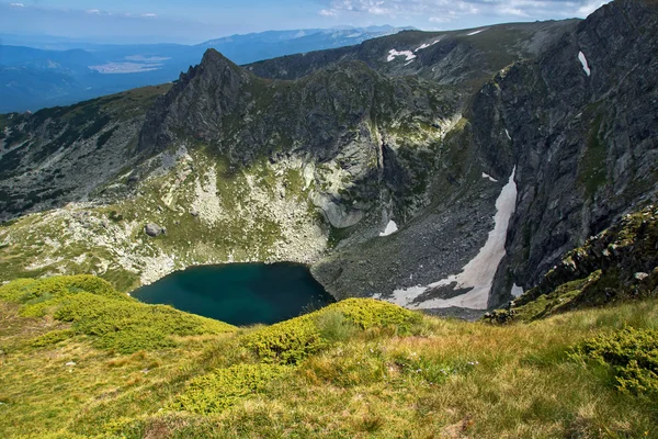 Twin Lake, siedmiu jezior Rila, Borowca — Zdjęcie stockowe