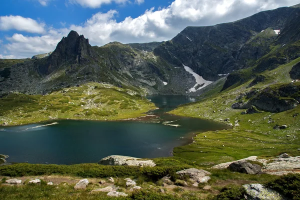 O gêmeo, os sete lagos de Rila, montanha de Rila — Fotografia de Stock