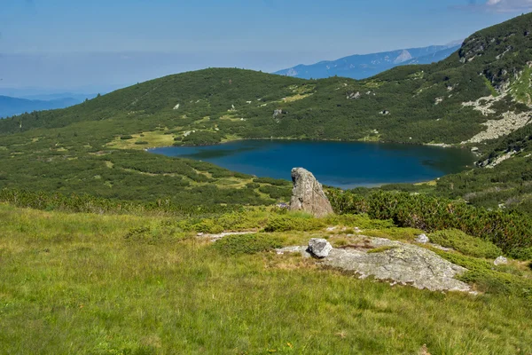 Il lago inferiore, i sette laghi di Rila, montagna di Rila — Foto Stock