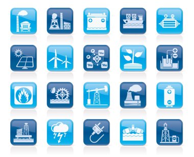 Elektrik ve enerji kaynağı simgeleri