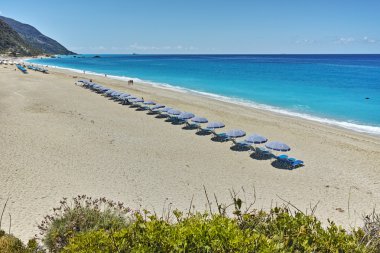 katisma Beach, lefkada panoramik görünüm