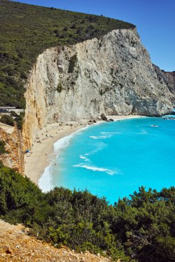 porto katsiki Beach, lefkada mavi suları