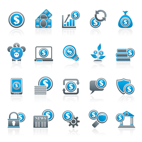 Business, Money and Finance icons