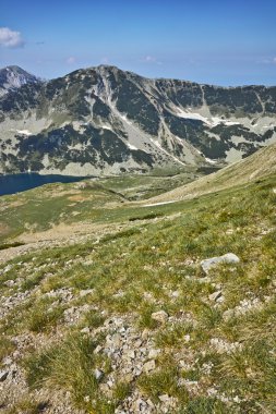 Panoramik doğru Vlahini göller, Pirin Dağı