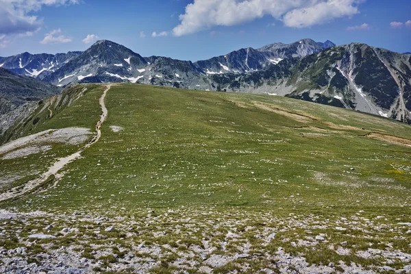 Wspaniałą panoramę w pobliżu Vihren szczyt, góry Pirin — Zdjęcie stockowe