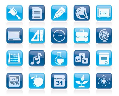 Eğitim, bilim ve çalışmalar simgeleri