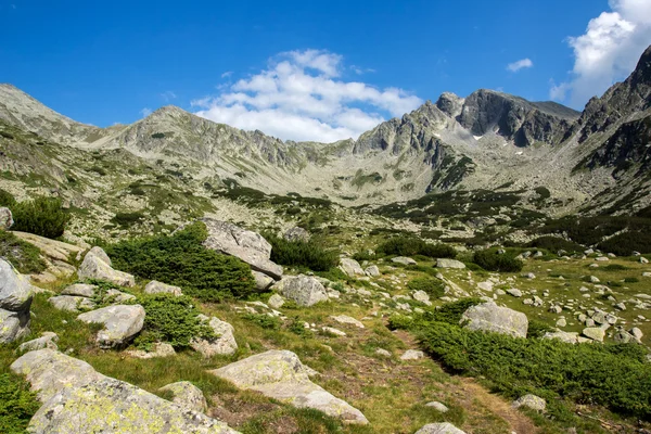 Panorama luar biasa dari puncak Yalovarnika di Gunung Pirin — Stok Foto