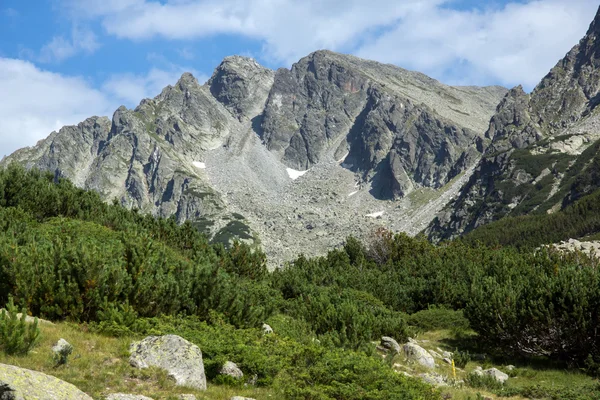 Дивовижна Панорама Yalovarnika піків у гори Пірін — стокове фото