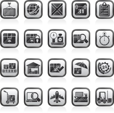 Lojistik ve nakliye simgeleri