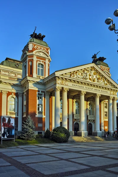 Byggnad av Ivan Vazov National Theatre, Sofia — Stockfoto