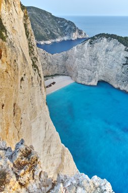 Şaşırtıcı Panorama Navagio batık beach, Zakynthos