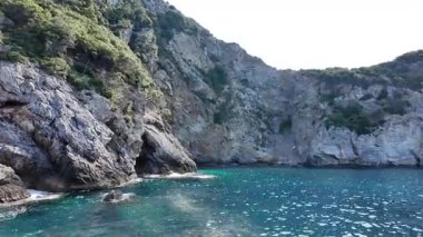 Atina, Sporades, Teselya ve Yunanistan 'ın inanılmaz kıyı şeridi manzarası