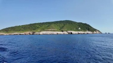 Atina, Sporades, Teselya ve Yunanistan 'ın inanılmaz kıyı şeridi manzarası