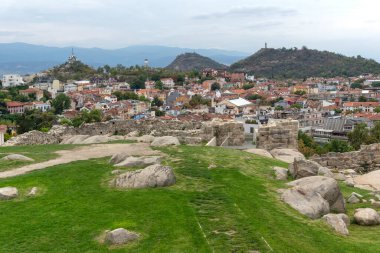 PLOVDIV, BULGARIA - SEPTEMBER 25, 2025: Amazing Panorama of Plovdiv,  Bulgaria