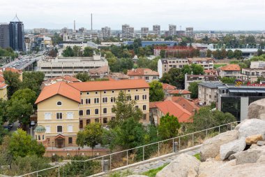 PLOVDIV, BULGARIA - SEPTEMBER 25, 2025: Amazing Panorama of Plovdiv,  Bulgaria