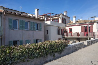 ANTIBES, FRANCE - 29 Ocak 2024: Antibes, Provence Alpes-Cote d 'Azur, Fransa